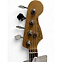 Used 2010s Fender American Standard Jazz Bass Black Electric Bass Guitar Black