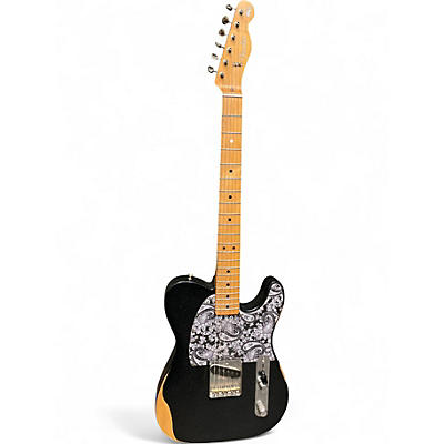 Used 2010s Fender BRAD PAISLEY ESQUIRE TELCASTER GREY Solid Body Electric Guitar