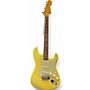Used 2010s Fender Classic Series 1960S Stratocaster Yellow Solid Body Electric Guitar Yellow