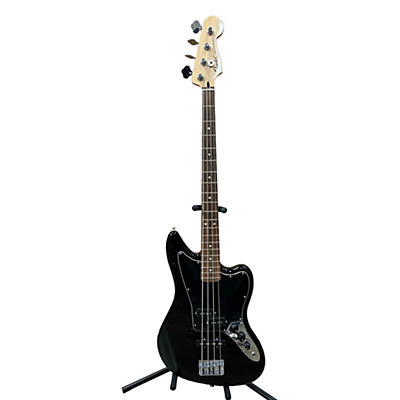 Fender Used 2010s Fender Player Jaguar Bass Black Electric Bass Guitar