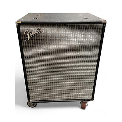 Used 2010s Fender RUMBLE 210 700W 8OHM 2X10  Bass Cabinet