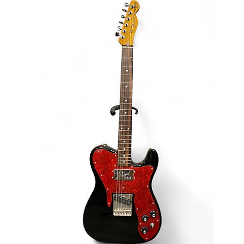 Used 2010s Fender Telecaster TC72 FUTOSHI ABE Black Solid Body Electric Guitar Black