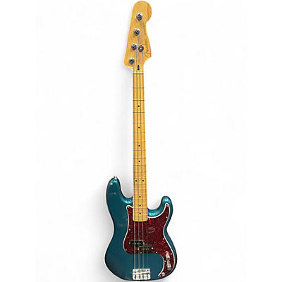 Used 2010s Fender player ii Precision Bass Ocean Turquoise Electric Bass Guitar