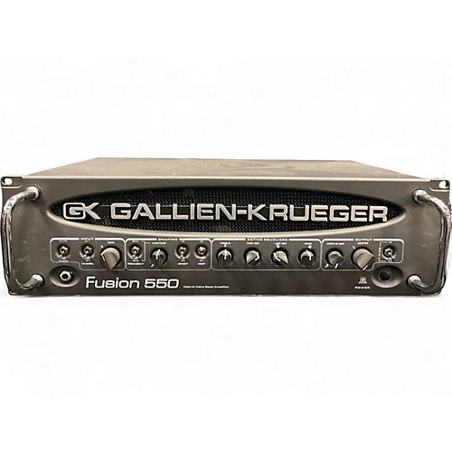 Used 2010s Gallien-Krueger Fusion 550 Hybrid 550W Bass Amp Head