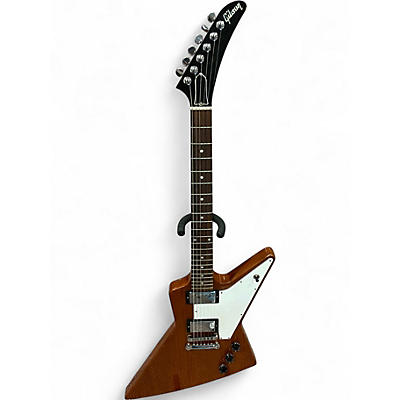 Used 2010s Gibson Explorer Antique Natural Solid Body Electric Guitar