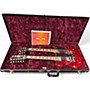 Used 2010s Gibson Reissue SG Double Neck wine red Solid Body Electric Guitar wine red