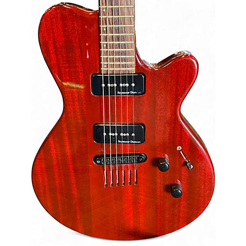 Used 2010s Godin Core P90 Red Solid Body Electric Guitar Red