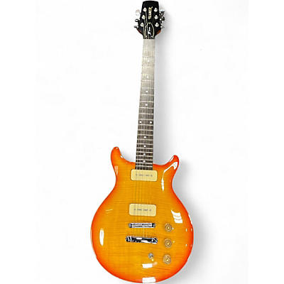 Used 2010s Hamer XT AT P90 Vintage Sunburst Solid Body Electric Guitar