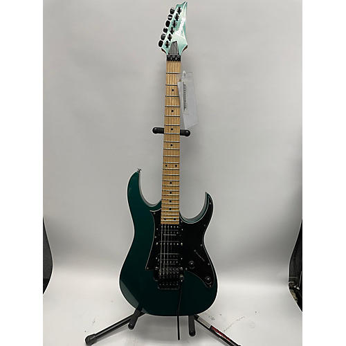 Ibanez Used 2010s Ibanez RG350MZ Roadster Green Metallic Solid Body Electric Guitar Roadster Green Metallic