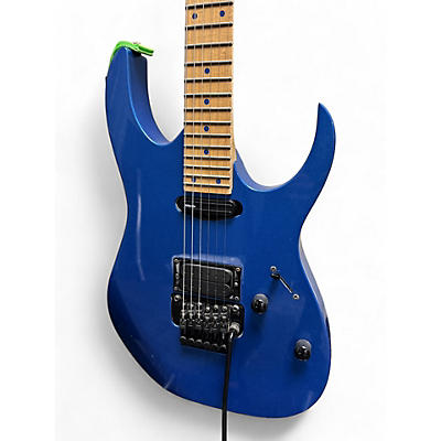 Used 2010s Ibanez RG3XXV RG 25th Anniversary Lazer Blue Solid Body Electric Guitar