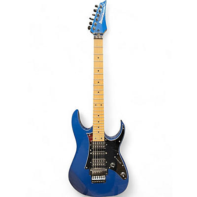 Ibanez Used 2010s Ibanez RG655 Prestige Cobalt Blue Metallic Solid Body Electric Guitar