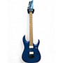 Used 2010s Ibanez RGDIR6M Laser Blue Matte Solid Body Electric Guitar Laser Blue Matte