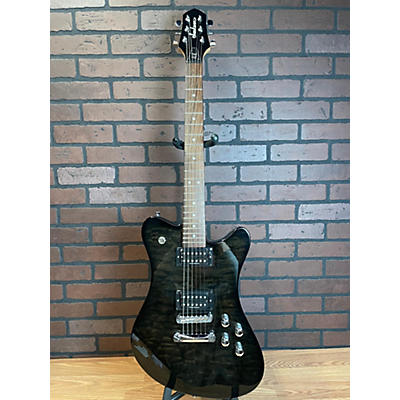 Jackson Used 2010s Jackson Mark Morton Dominion SEE THRU BLACK Solid Body Electric Guitar