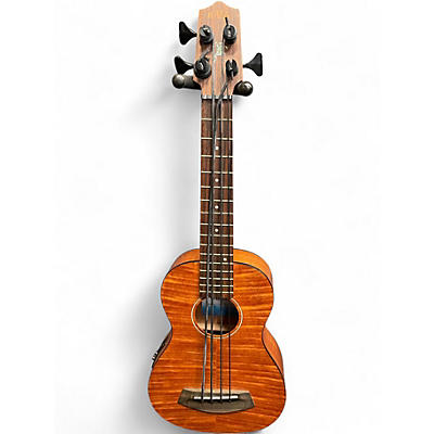 Used 2010s Kala Exotic Mahogany U-Bass Natural Acoustic Bass Guitar