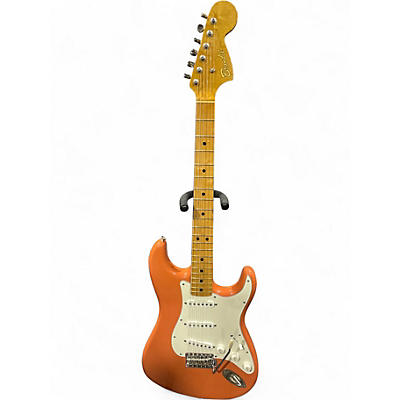 Used 2010s Laurent Brondel Honeycaster DC Pink Salmon Solid Body Electric Guitar