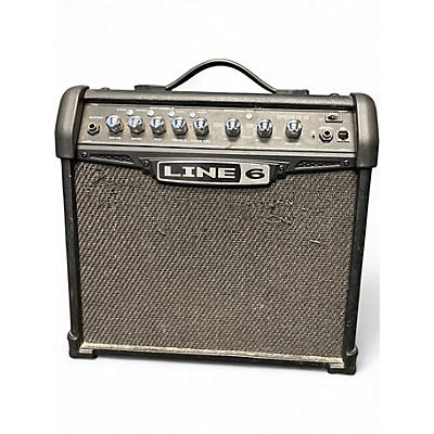 Used 2010s Line 6 Spider IV 15W 1X8 Guitar Combo Amp