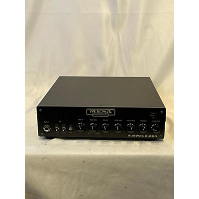 MESA/Boogie Used 2010s MESA/Boogie SUBWAY D800 Bass Amp Head