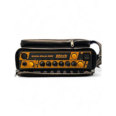 Used 2010s Markbass Little Mark 800 Bass Amp Head
