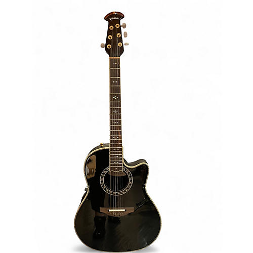 Used 2010s Ovation C2079AX CUSTOM LEGEND Black Acoustic Electric Guitar Black