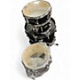 Used 2010s Pearl 4 Piece Rhythm Traveler Compact Black Drum Kit Black