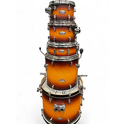 Used 2010s Pearl 5 Piece Decade Maple DMP925SP/C225 SATIN AMBURST Drum Kit