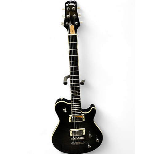 Used 2010s Peavey JACK DANIELS Trans Black Solid Body Electric Guitar Trans Black