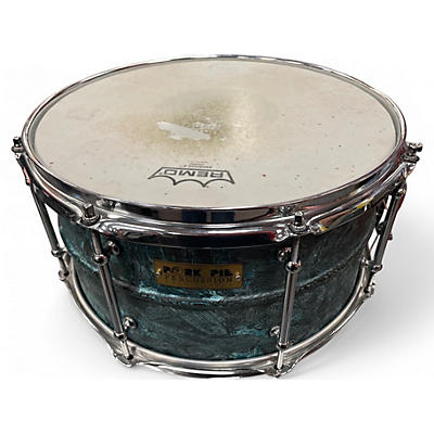 Used 2010s Pork Pie 6.5X13 Patina Blue Drum