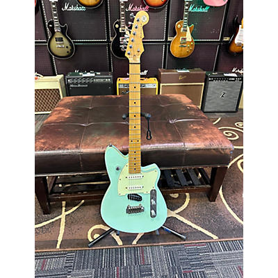 Reverend Used 2010s Reverend Six Gun Seafoam Green Solid Body Electric Guitar