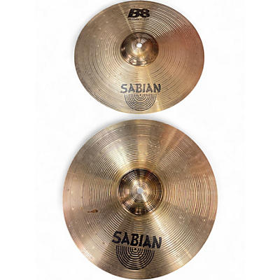 Used 2010s SABIAN 14in B8 Hi Hat Pair Cymbal