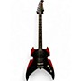 Used Silvertone Used 2010s Silvertone PAUL STANLEY BLACK AND RED Solid Body Electric Guitar BLACK AND RED