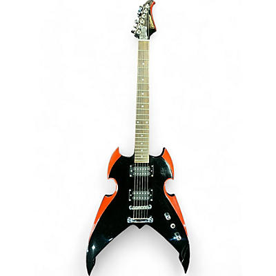 Silvertone Used 2010s Silvertone PAUL STANLEY SIGNATURE BLACK AND RED Solid Body Electric Guitar