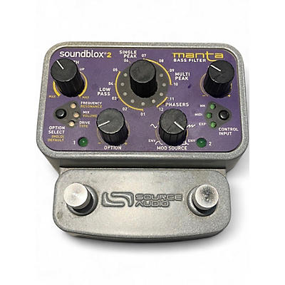 Used 2010s Source Audio SOUNDBLOX 2 Bass Effect Pedal