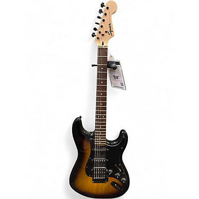Used 2010s Squier Bullet Stratocaster HSS 2 Color Sunburst Solid Body Electric Guitar