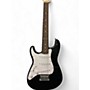 Used Squier Used 2010s Squier Mini Affinity Stratocaster Left Handed Black Electric Guitar Black