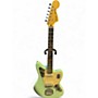 Used 2010s Squier Vintage Modified Jaguar Surf Green Solid Body Electric Guitar Surf Green