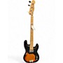 Used 2010s Squier fender squire 50's classic vibe p bass 2 Color Sunburst Electric Bass Guitar 2 Color Sunburst