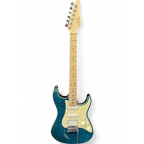 Suhr Used 2010s Suhr Standard Pro BAHAMA BLUE Solid Body Electric Guitar BAHAMA BLUE