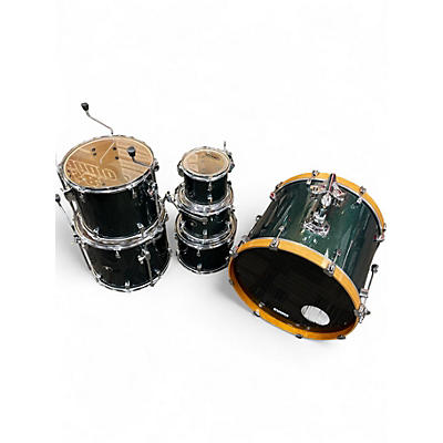 Used 2010s TAMA 6 Piece Silverstar Blue Drum Kit