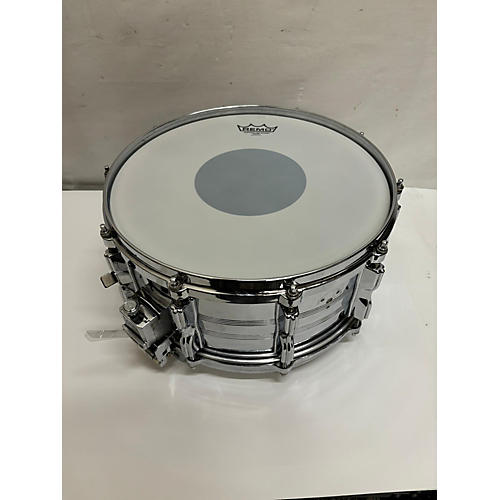 TAMA Used 2010s TAMA 6.5X14 Imperialstar Snare Drum Black And Silver Black and Silver 15