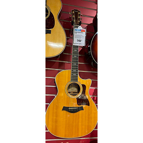 Taylor Used 2010s Taylor 814CE Natural Acoustic Electric Guitar Natural