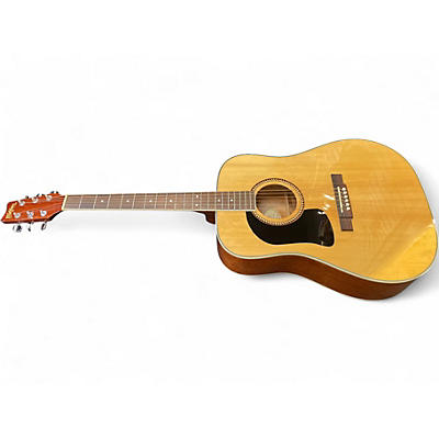 Used 2010s Washburn D10SLH Natural Acoustic Guitar