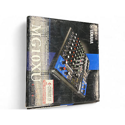 Used 2010s Yamaha MG10XU 10 Channel Mixer with Effects Unpowered Mixer