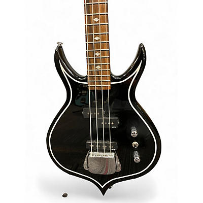 Used 2011 Cort Gene Simmons Punisher Black Electric Bass Guitar