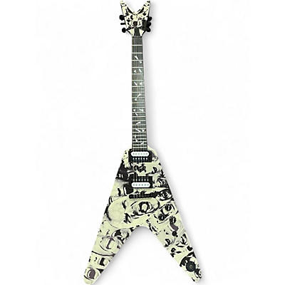 Used 2011 Dean V Michael Schenker Strangers in the Night Solid Body Electric Guitar