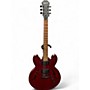 Used 2011 Ephiphone Dot Studio Flat Red Solid Body Electric Guitar Flat Red