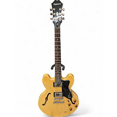 Used 2011 Epiphone Dot Natural Hollow Body Electric Guitar