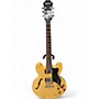 Used 2011 Epiphone Dot Natural Hollow Body Electric Guitar Natural