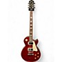 Used 2011 Epiphone Les Paul Standard Cherry Solid Body Electric Guitar Cherry