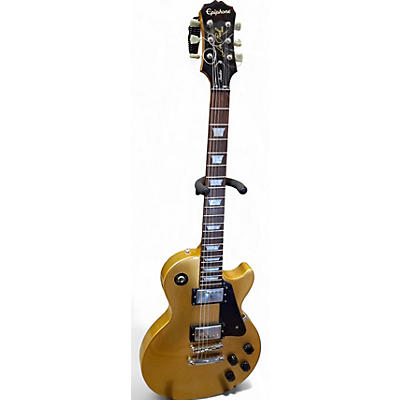 Used 2011 Epiphone Les Paul Studio Gold  Solid Body Electric Guitar