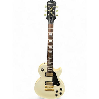 Epiphone Used 2011 Epiphone Les Paul Studio White Solid Body Electric Guitar